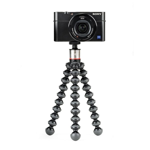 Joby GorillaPod 500 kamerastativ Digital-/filmkameraer 3 ben Sort, Grå, Rustfrit stål