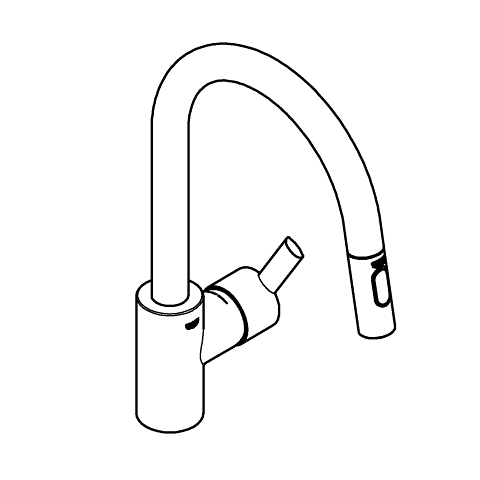 GROHE 31486001 kylpyhuoneen hana GROHE 31486001 kylpyhuoneen hana