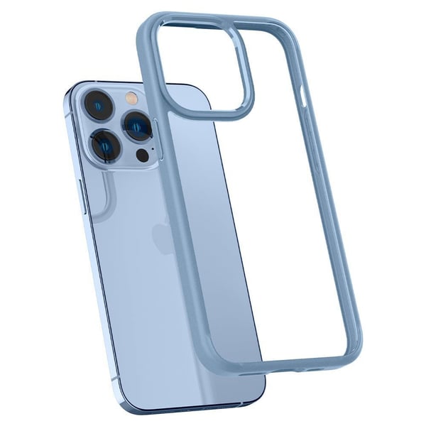 Spigen ACS04132 mobiltelefonfodral 15,5 cm (6.1") Mobilskal Blå, Transparent