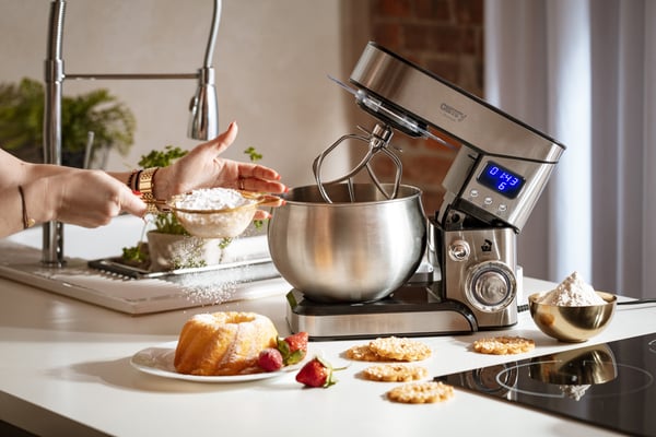 Miniatyrbillede 11 af 17: Camry Premium CR 4223 foodprocessor 2000 W 5 L Sølv