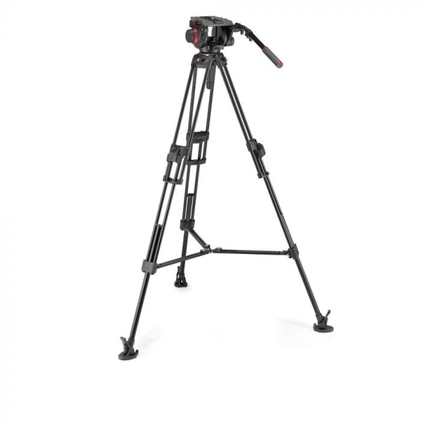 Manfrotto 509 Pro stativ Actionkamera 3 ben Svart