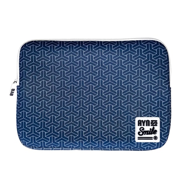 Smile 112007040199 taske og etui til laptop 35,6 cm (14") Marineblå