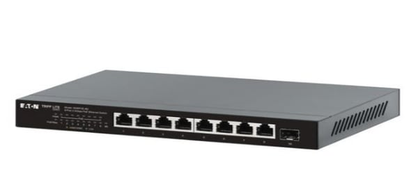 Miniatyrbillede 1 af 6: Eaton NG8POE-M2 netværksswitch Sort