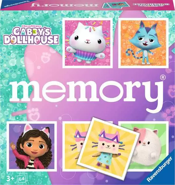 Ravensburger memory 22596 brætspil Gabby's Dollhouse Matching