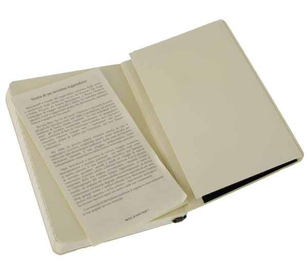 Miniatyrbillede 2 af 3: Moleskine QP611 blok og notesblok Sort