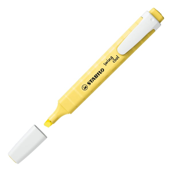 STABILO swing cool Pastel speedmarker 1 stk Mejselspids Gul