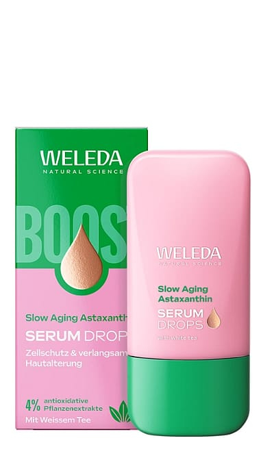 Weleda Slow Aging Astaxanthin Serum Drops Ansigtsserum 30 ml Kvinder