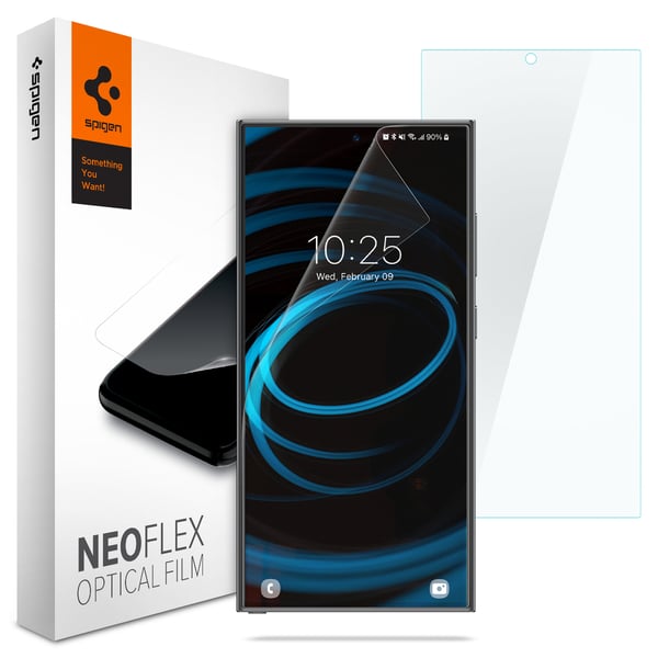 Spigen Neo Flex HD Kirkas näytönsuoja Samsung 2 kpl