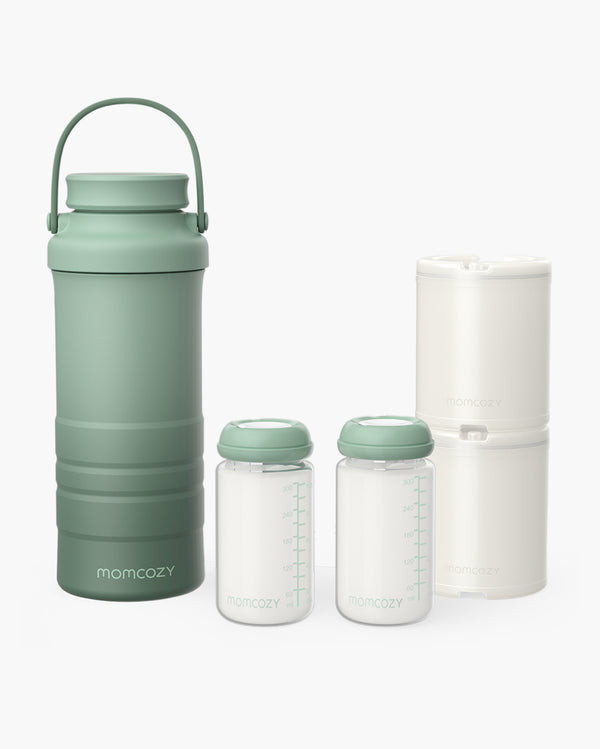 Pikkukuva 1 / 4: Momcozy 416493 kahvinkeittimen maitojäähdytin 0,65 L Maitosäiliö