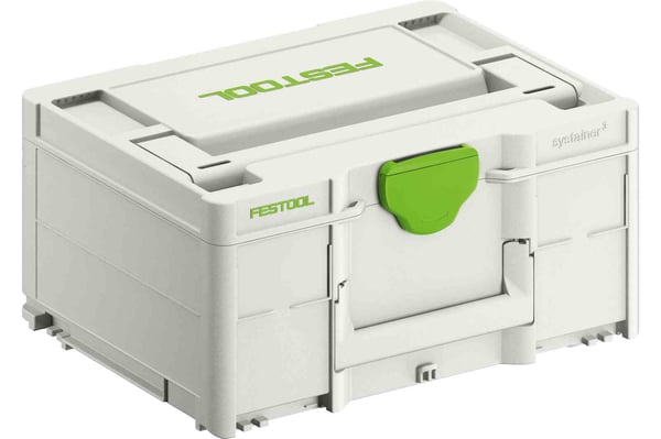 Festool SYS3 M 187 Verktygslåda Grön, Vit