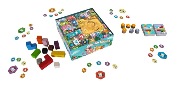 Pikkukuva 2 / 2: Super Meeple Recto - Verso 30 min Lautapeli Perhe
