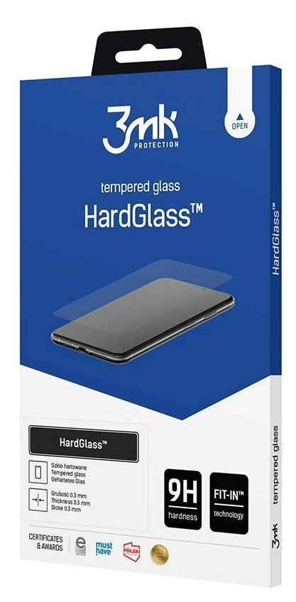 3MK HardGlass Kirkas näytönsuoja Apple 1 kpl