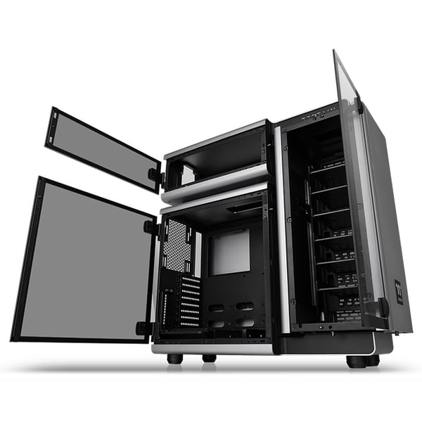 Thermaltake Level 20 Ultra Tower Aluminium, Sort, Grå