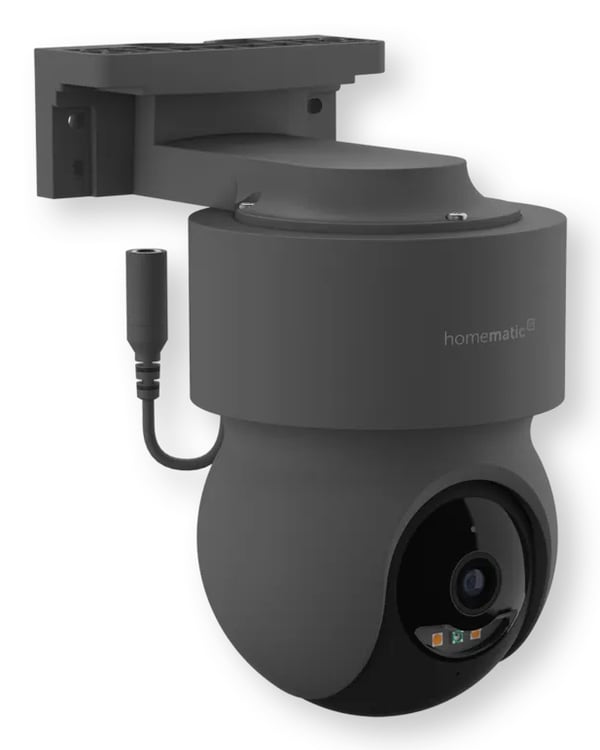 Homematic IP 162944A0 overvågningskamera Kuppel IP-sikkerhedskamera Indendørs & udendørs 2880 x 1600 pixel Loft