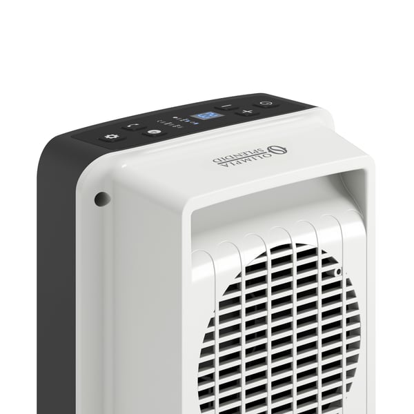 Miniatyrbild 4 av 6: Olimpia Splendid Caldo Trendy inomhus Svart, Vit 1800 W Elektrisk värmefläkt