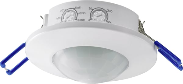 Miniatyrbillede 3 af 7: Renkforce RF-4216078 bevægelsessensor Passiv infrarød (PIR) sensor Ledningsført Loft Hvid