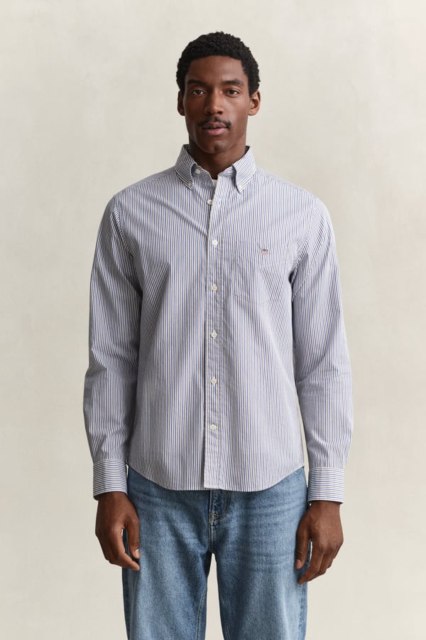 Miniatyrbild 5 av 7: Gant 3262001-260 Skjorta Button down-krage Långärmad Bomull