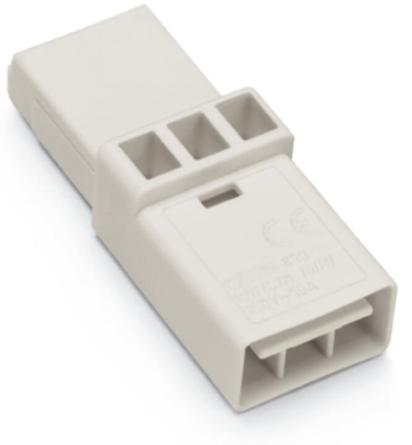 Wago 890-653 kabelsamler Hvid
