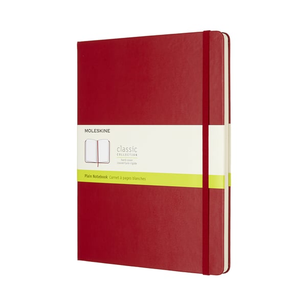 Miniatyrbillede 1 af 5: Moleskine 805-50-0285-510-5 blok og notesblok Rød