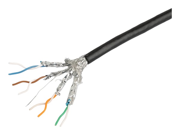Lanberg LCS7-21CU-0305-BK netværkskabel Sort 305 m Cat7 S/FTP (S-STP) Rund