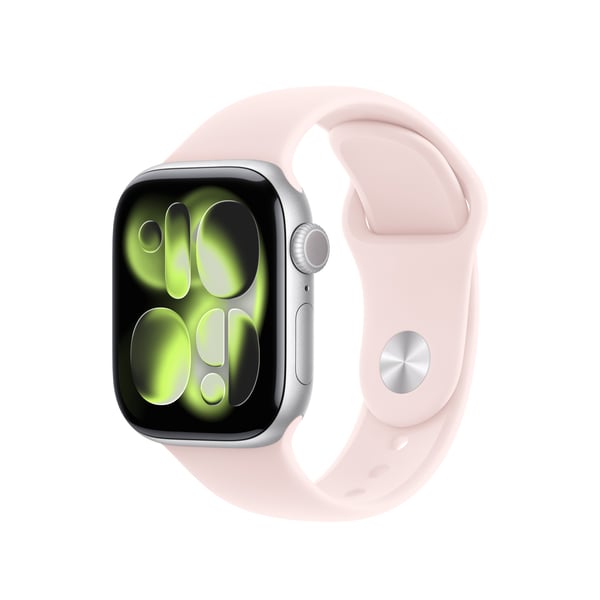 Apple MHY94ZM/A Smart bærbart (wearable) tilbehør Band Lyserød Fluoroelastomer
