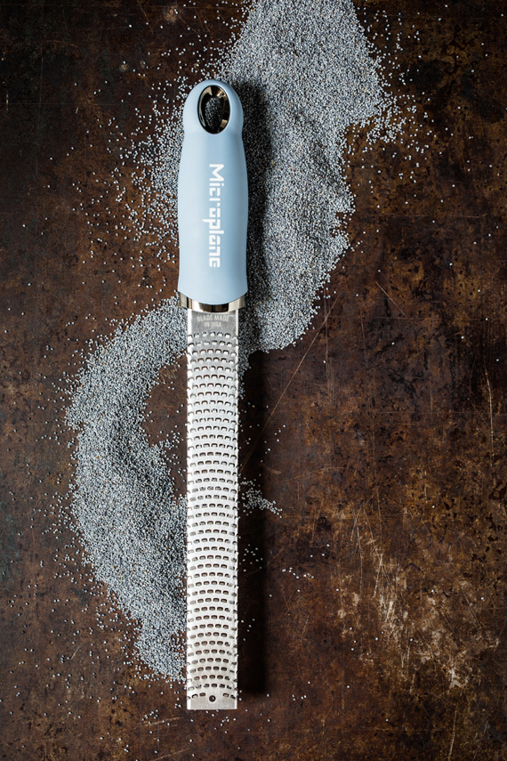 Microplane Zester Rivjern Blå, Rostfritt stål