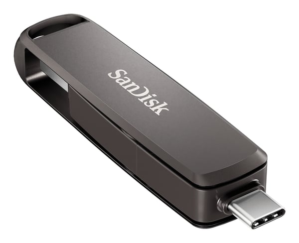 Miniatyrbild 5 av 5: SanDisk Extreme PRO USB-sticka 256 GB USB Type-C/USB Type-A 3.2 Gen 2 (3.1 Gen 2) Svart