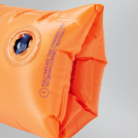 Speedo Roll Up Arm Bands Orange Simdynor för armarna