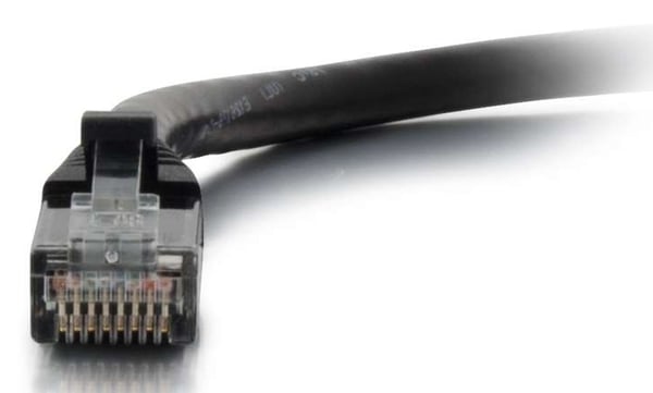 Miniatyrbillede 3 af 5: C2G 83406 netværkskabel Sort 1 m Cat6 U/UTP (UTP)
