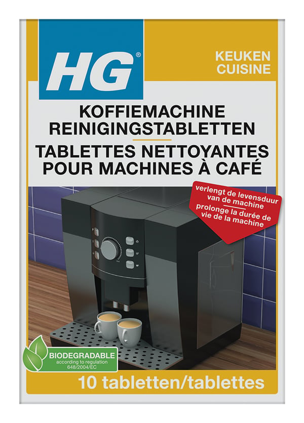 HG 637000103 rengøringsmiddel til hjemmet Kaffemaskiner