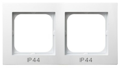 Ospel RH-2G/00 kontaktplade & kontakthætte Hvid