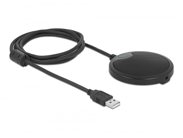 Miniatyrbillede 1 af 2: Delock Mikrofon - USB - Sort