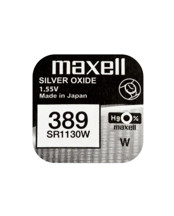 Maxell 18289100 kotitalousparisto Kertakäyttöinen akku SR1130W Hopea-oksidi (S)
