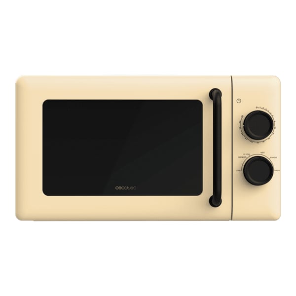 Cecotec Proclean 3010 Yellow Gul Solo mikroovn Bordplade 20 L 700 W
