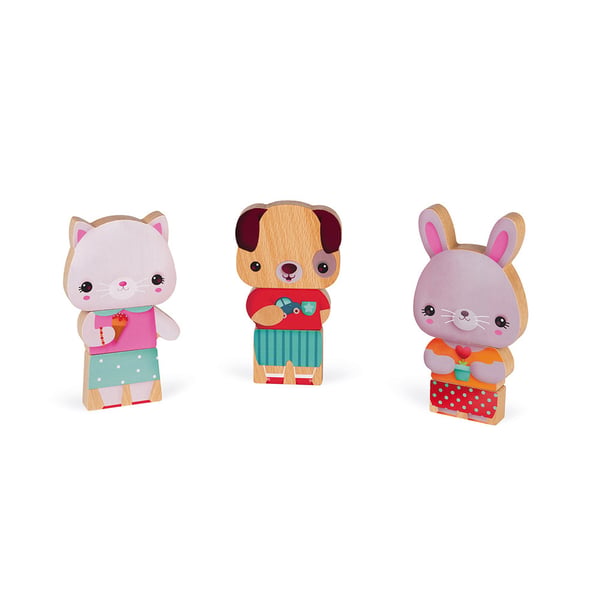 JANOD Funny Magnets - Pets køleskabsmagnet Træ 1 stk