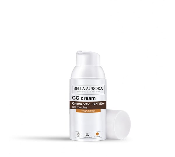 BELLA AURORA Dark Spot CC Cream SPF50+. Medium shade 30 ml CC-kräm