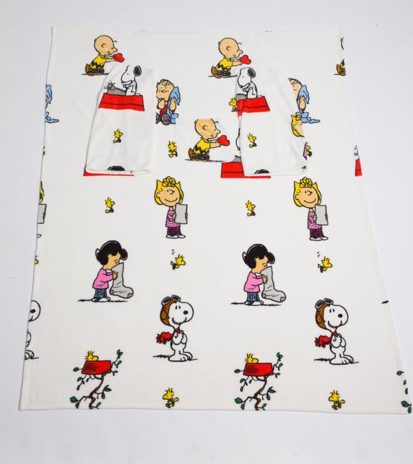 Kanguru 1193 pläd 140 x 180 cm Polyester Multifärg