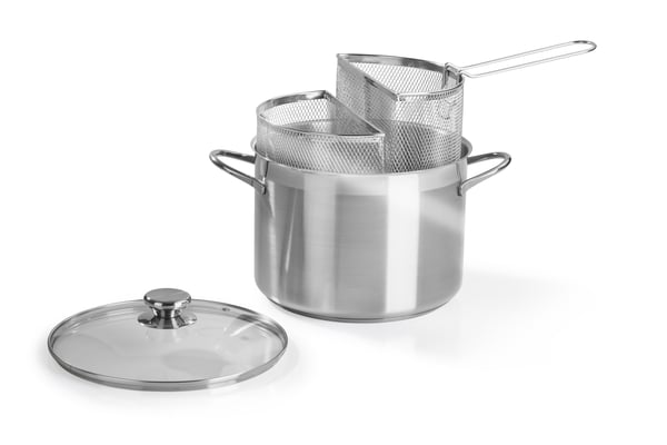 Pikkukuva 1 / 4: Barazzoni 421049524 pastakattila 9,5 L 24 cm Ruostumaton teräs