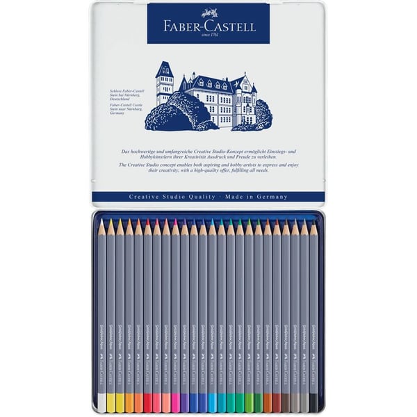 Pikkukuva 2 / 3: Faber-Castell Goldfaber Aqua Monivärinen 24 kpl
