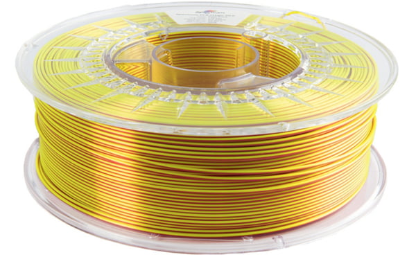 Spectrum Filaments 81410 Material för 3D-utskrifter Polylaktidsyra (PLA), Siden Multifärg 1 kg