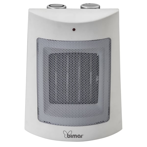 Miniatyrbild 1 av 3: Bimar HP108 elektrisk rumsvärmare inomhus Grå, Vit 1500 W Elektrisk halogenvärmare