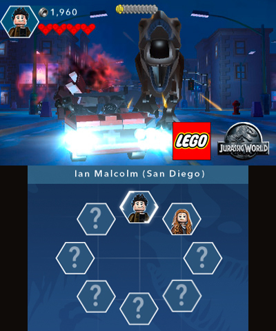 Pikkukuva 5 / 5: Warner Bros LEGO Jurassic World, Nintendo 3DS Vakio Ranska