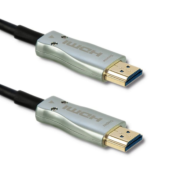 Qoltec 50474 HDMI-kaapeli 30 m HDMI-tyyppi A (vakio) Musta, Hopea Qoltec 50474 HDMI-kaapeli 30 m HDMI-tyyppi A (vakio) Musta, Hopea