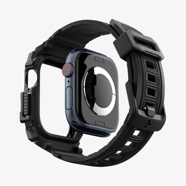 Spigen Rugged Armor Pro Kotelo Musta Termoplastinen polyuretaani (TPU)
