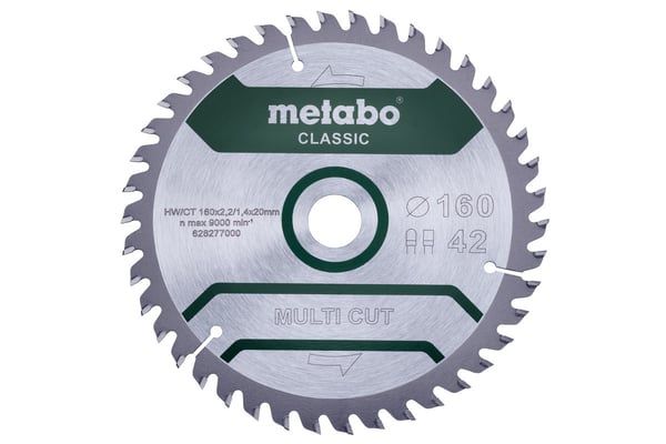 Metabo 628277000 pyörösahanterä 16 cm 1 kpl