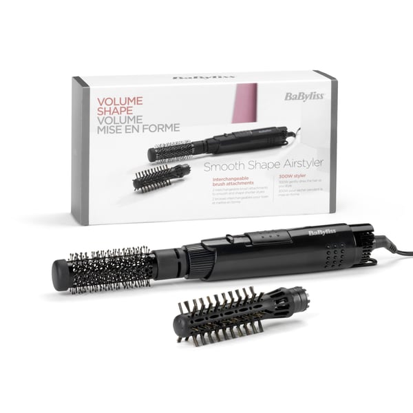 Pikkukuva 11 / 11: BaByliss AS86E hiustenmuotoilija Kuumailmaharja Lämmin Musta 300 W 1,8 m