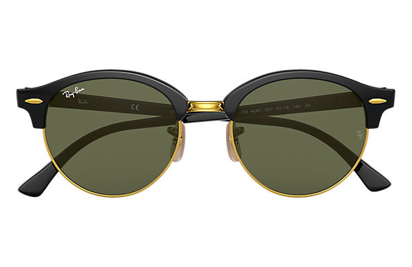 Miniatyrbild 3 av 5: Ray-Ban Clubround Classic solglasögon Clubmaster Rund