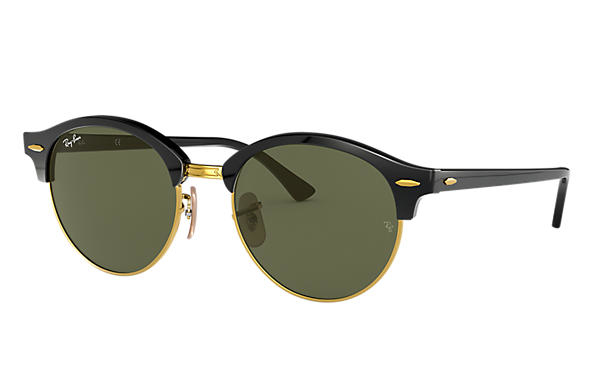 Miniatyrbild 1 av 5: Ray-Ban Clubround Classic solglasögon Clubmaster Rund