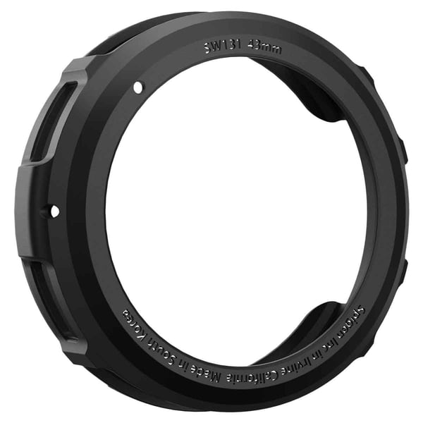 Spigen Liquid Air Kotelo Musta Termoplastinen polyuretaani (TPU)