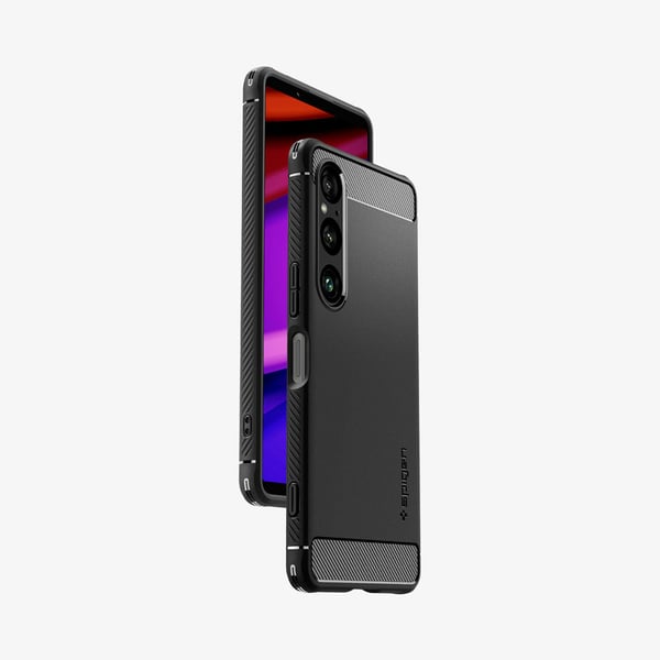 Spigen Rugged Armor mobiltelefon etui 16,5 cm (6.5") Cover Sort